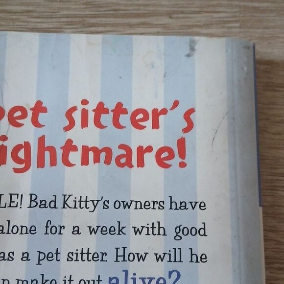 Bad Kitty VS Uncle Murray Graphic Novel Nick Bruel 2010 - Picture 9 of 13